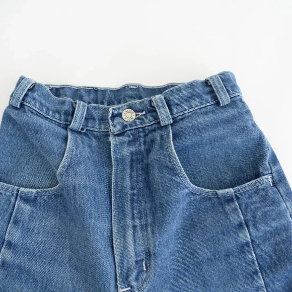 Vintage Calvin Klein Blue Denim Tapered Jeans Denim - Picture 9 of 16